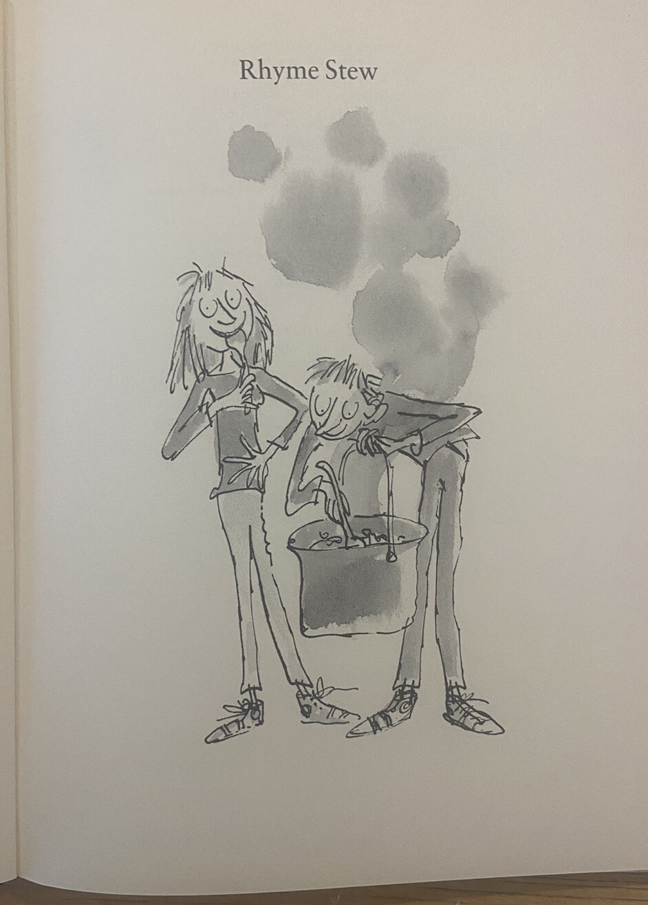 Rhyme Stew by Roald Dahl Vintage first edition Hardback. Author Of Matilda BFG