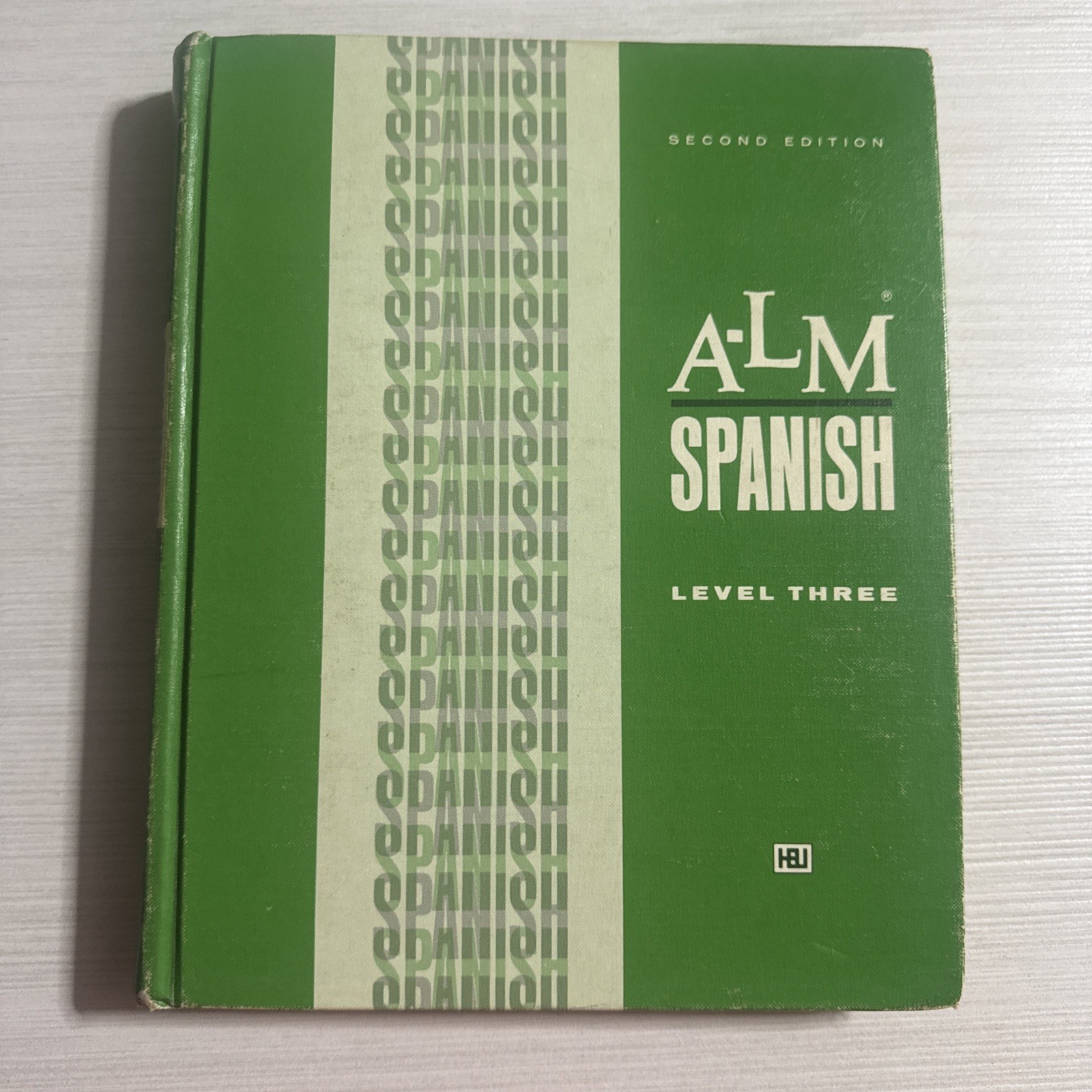 HBJ ALM Spanish Level Three Teacher Manual Vintage 1971 Good Condition