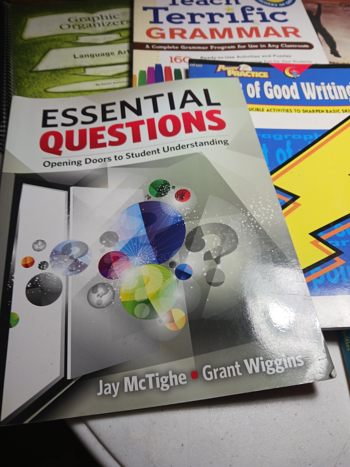 Lot of 10 Teaching Grammar Writing Middle School Activity Ideas Books Literature