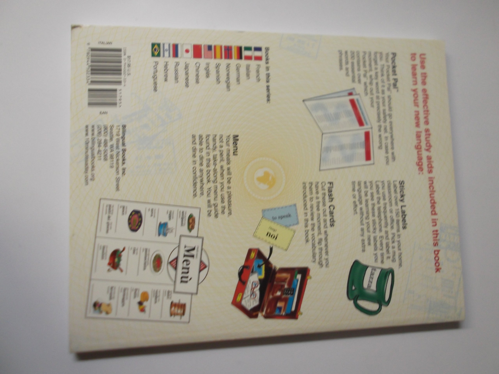 Italian in 10 Minutes a Day, 5th Edition Kershul, Kristine K.