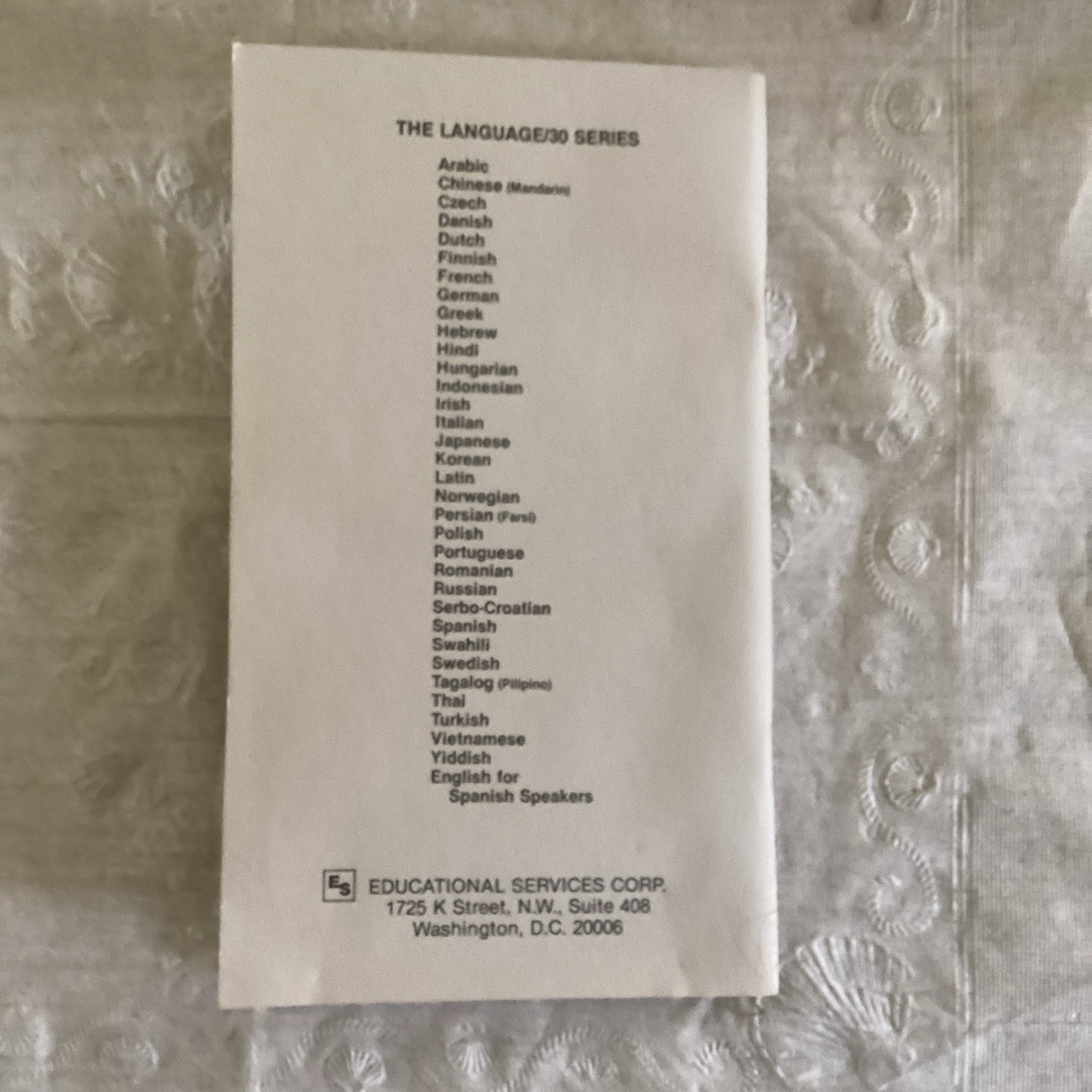 Language/30 Polish Cassette Course 2 Audio Tapes Revised & Expanded A1 Beginner