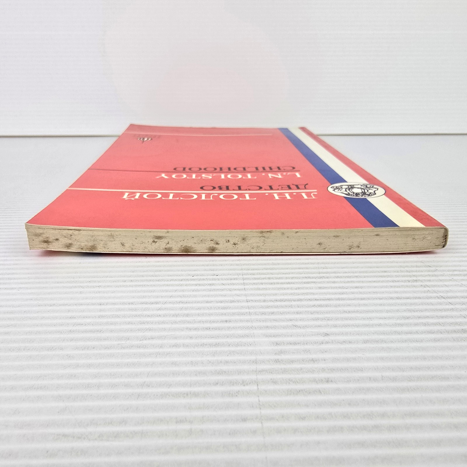 Leo Tolstoy Childhood Paperback Russian Text Autobiographical 1993 Pursglove