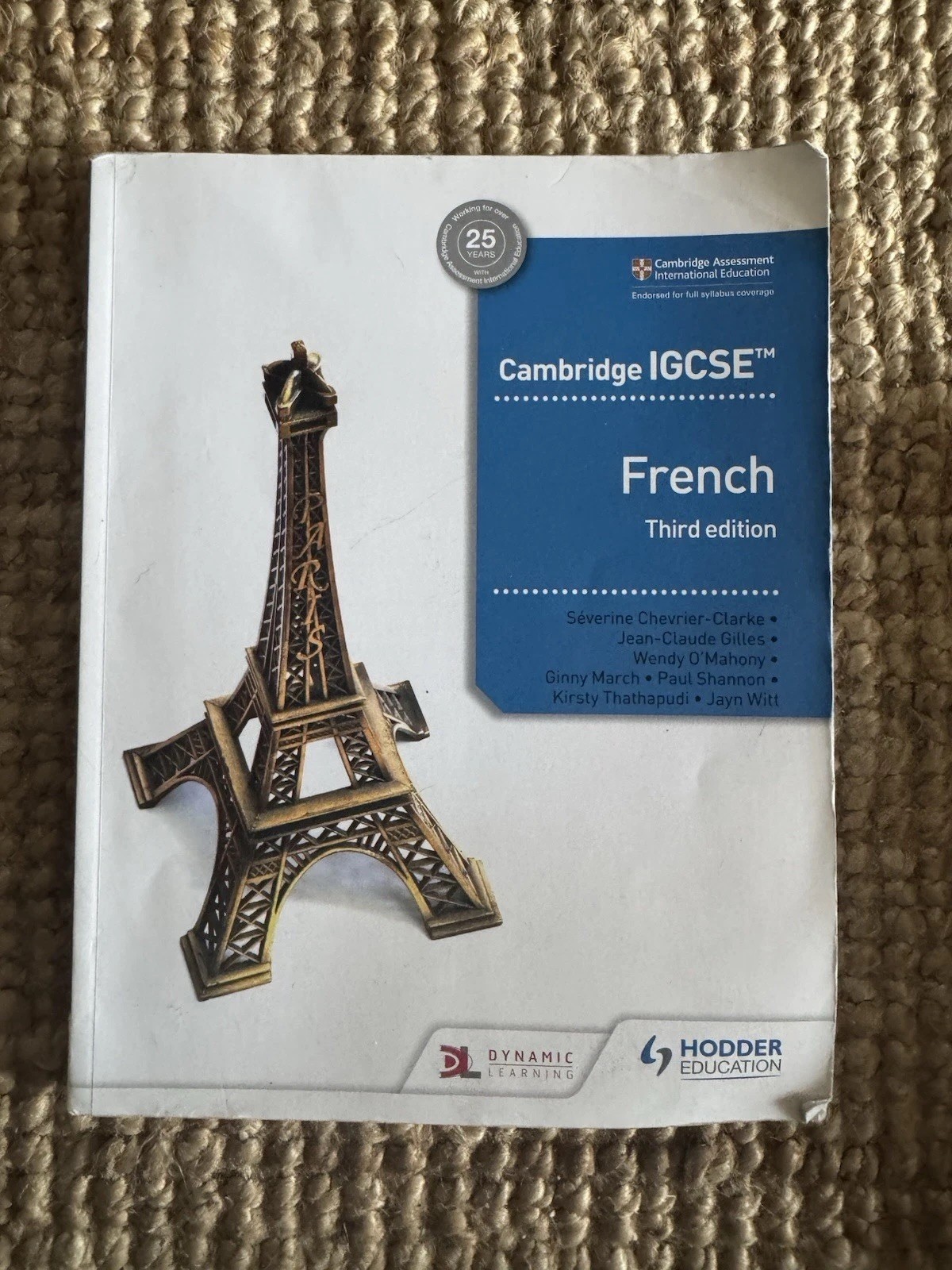 Cambridge IGCSE French Student Book Third Edition Hodder Education Group