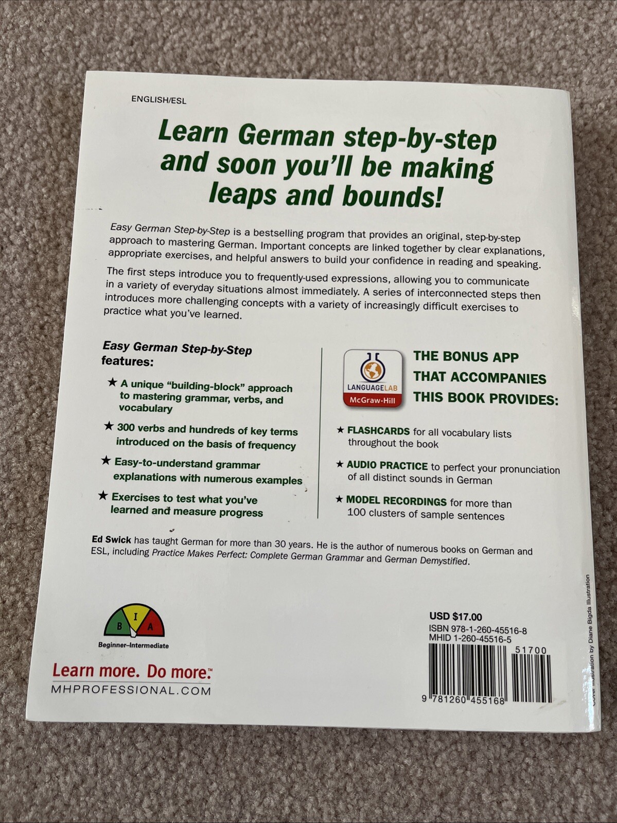 Easy German Step-by-Step, Second Edition – Swick, Ed – Very Good