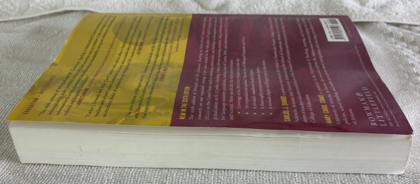 Bilingual and ESL Classrooms: 6th Edition- Paperback, by Ovando Carlos J.