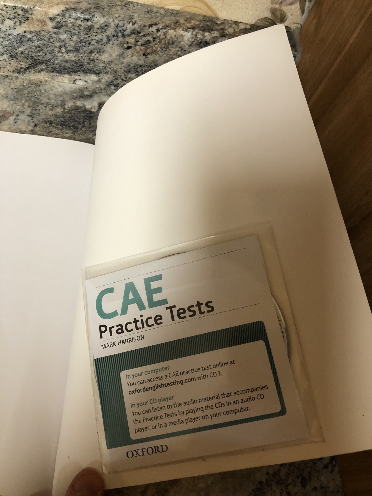 Oxford CAE Practice Tests Paperback Book W/ Audio Online Practice Test Disc