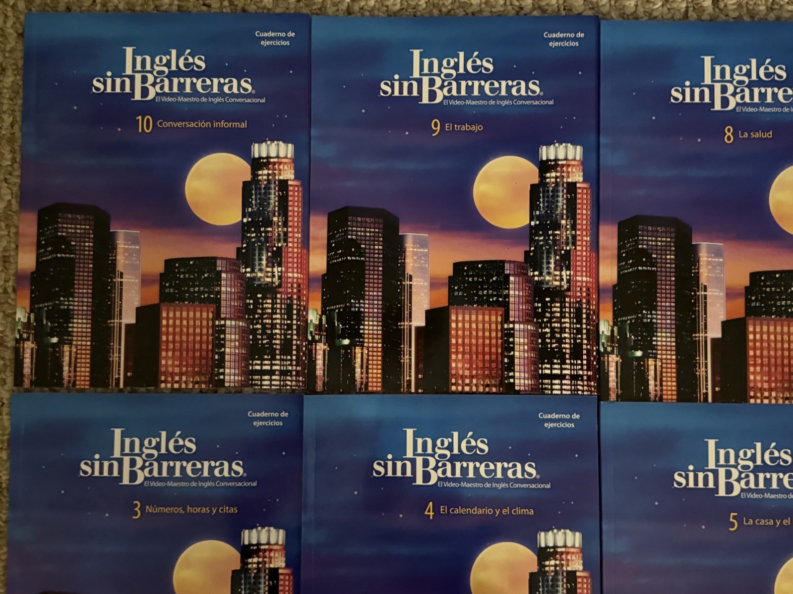 INGLES SIN BARRERA CURSO COMPLETO, ORIGINAL ,RECIENTE VERSION (2016)