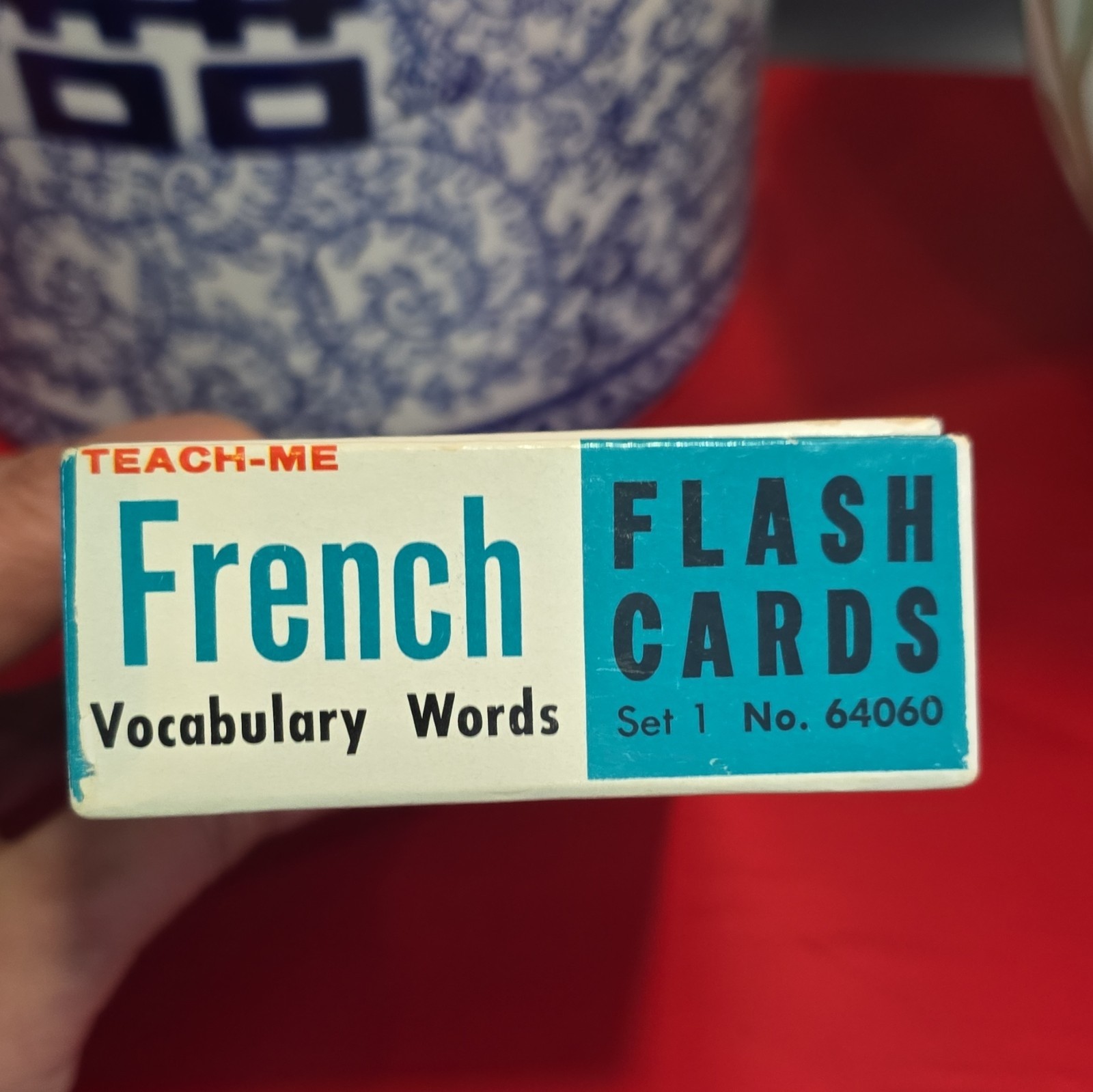 McGraw-Hill French Vocabulary Words Flash Cards Beginner 1959
