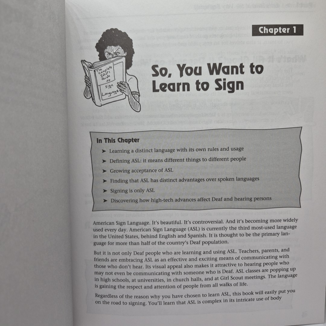 The Complete Idiot’s Guide Learning Sign Language Susan Shelly Jim Schneck PB