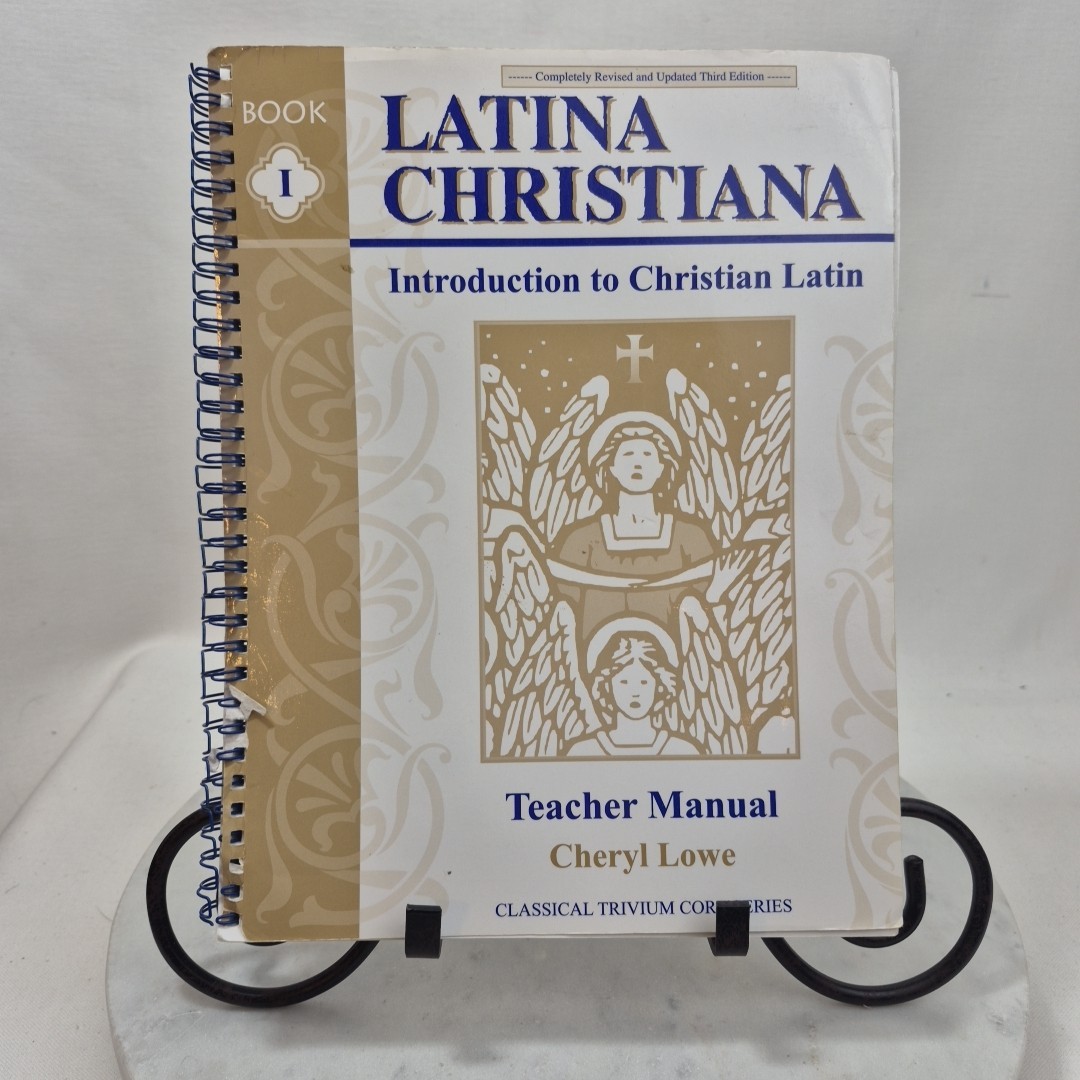 Latina Christina Introduction to Christian Latin Teachers Manual 3rd Edition