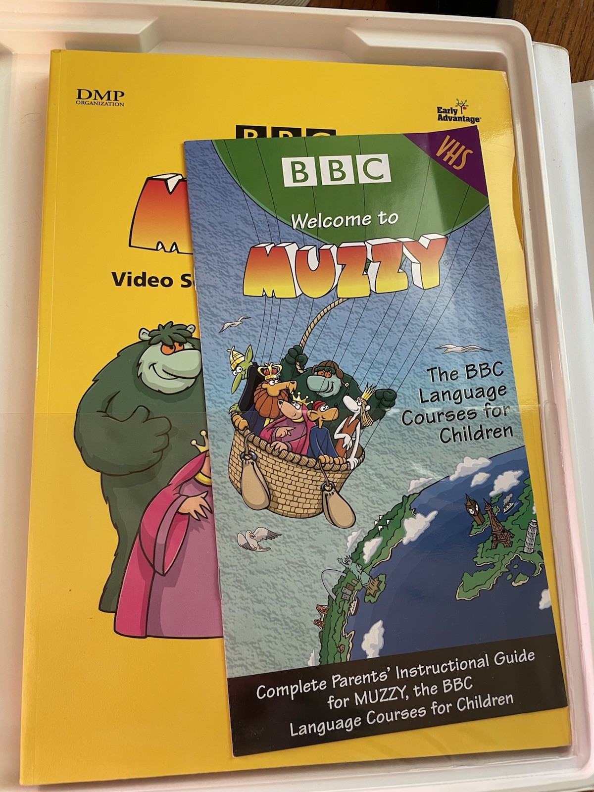Muzzy BBC Language Course Spanish LEVEL 1 VHS & Cassette Parts 1-6 Complete