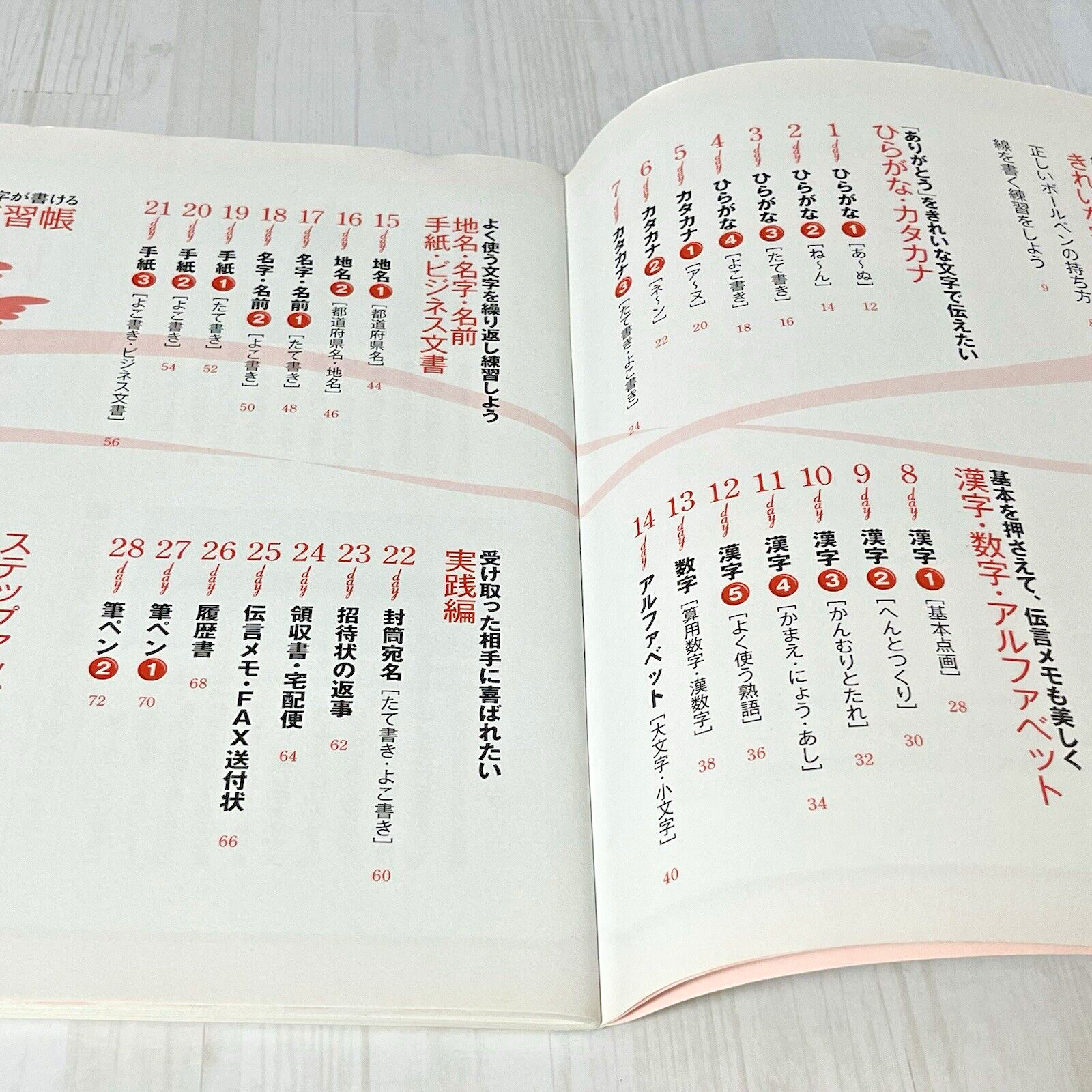 Learn Japanese Handwriting 30 Days Workbook Suito Nakatsuka Penmanship Practice