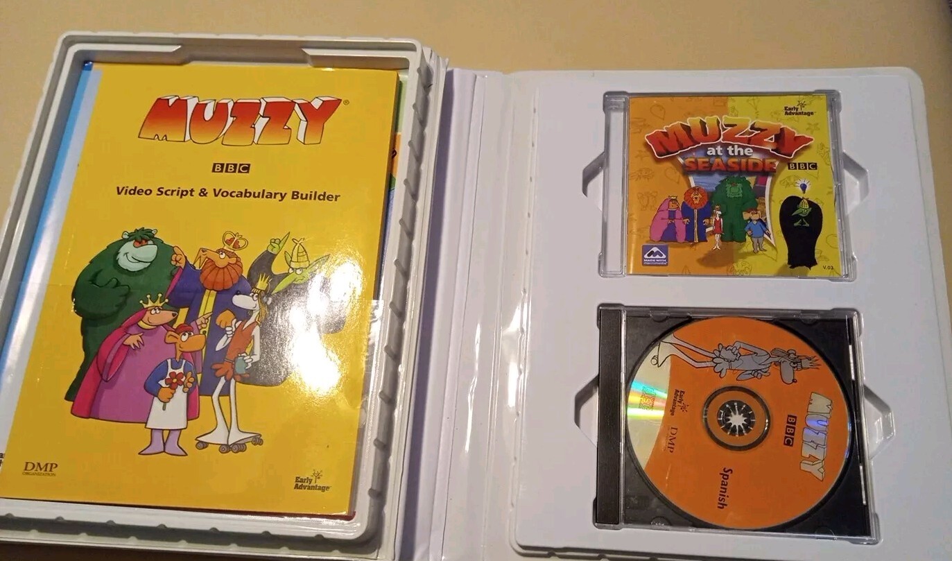 **BBC Muzzy Spanish DVD Learning Language Course for Children