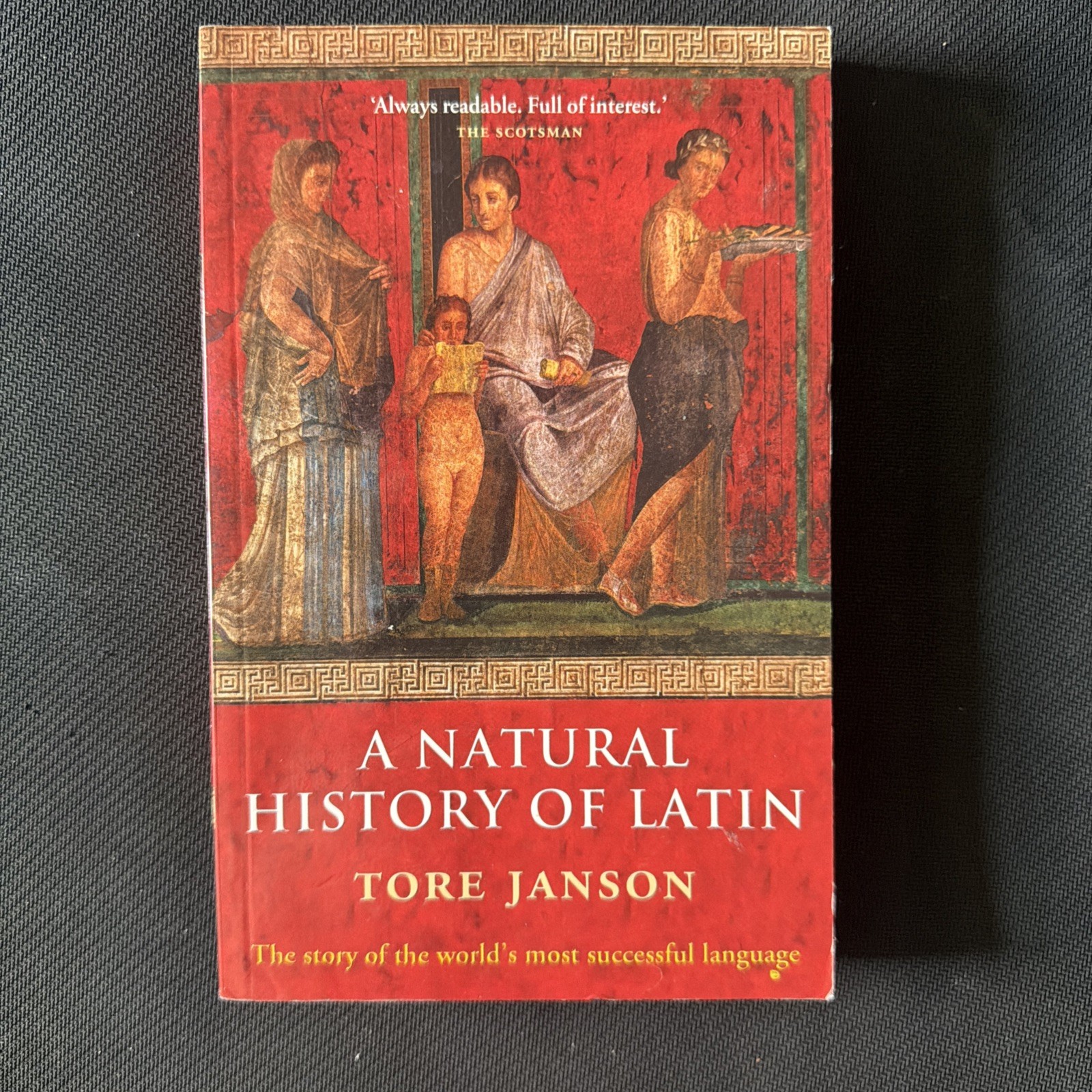 A Natural History of Latin by Janson, Tore Paperback NEW