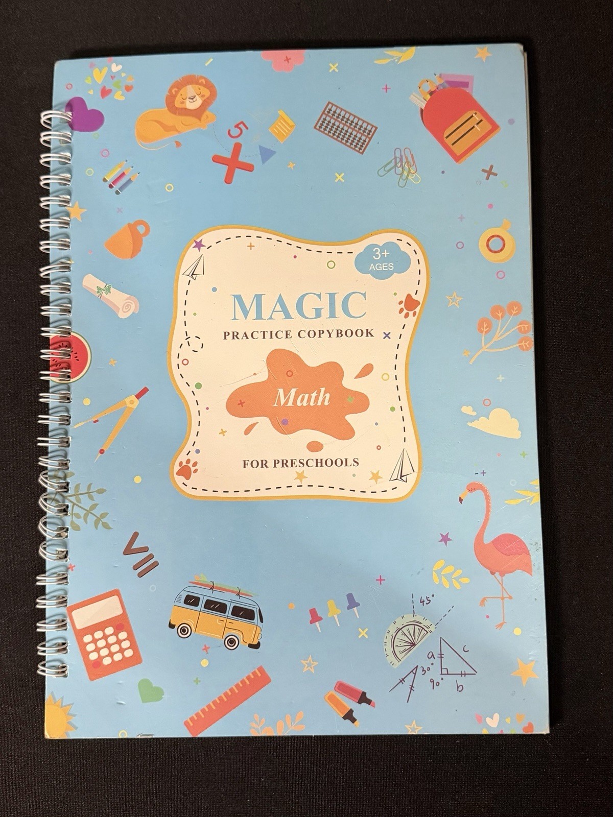 Magic Practice Copybook For Preschool Grooved Writing Practice – BOOKS ONLY!