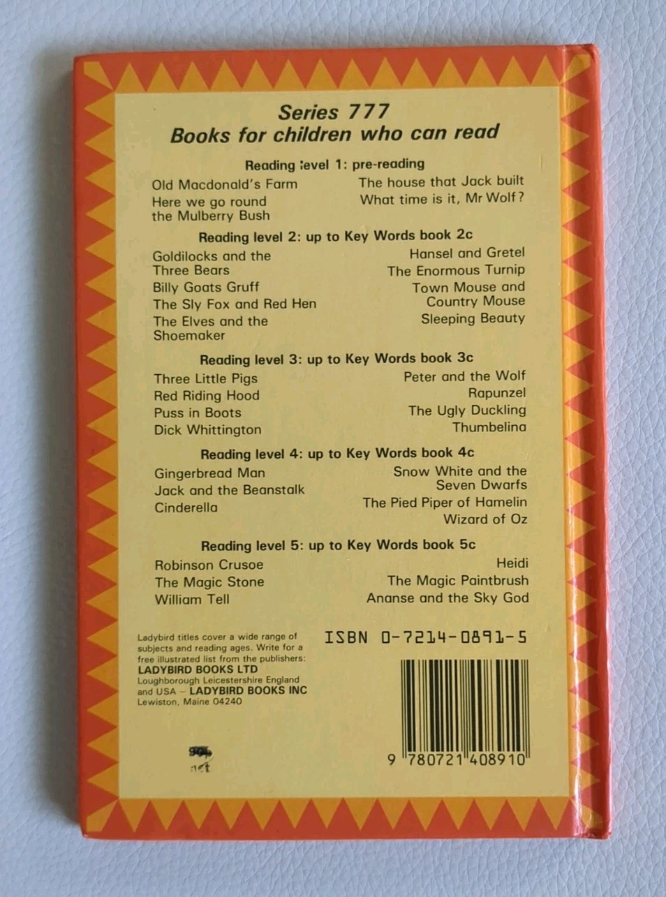 Ladybird Read It Yourself -Here We Go Round The Mulberry Bush First Edition 1985