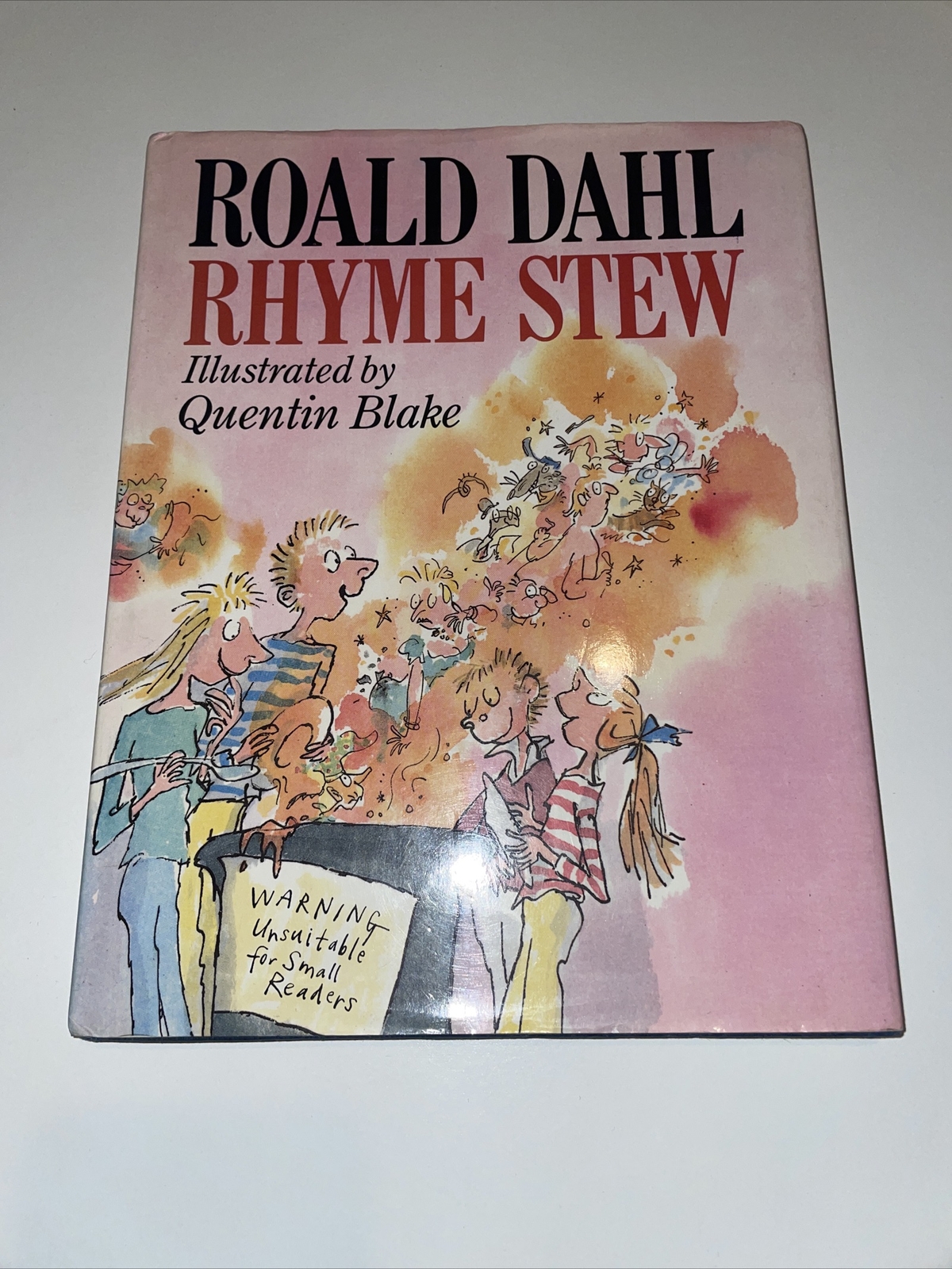 Rhyme Stew 1st Edition 4th Print 1989 Roald Dahl Quentin Blake Hardcover Book