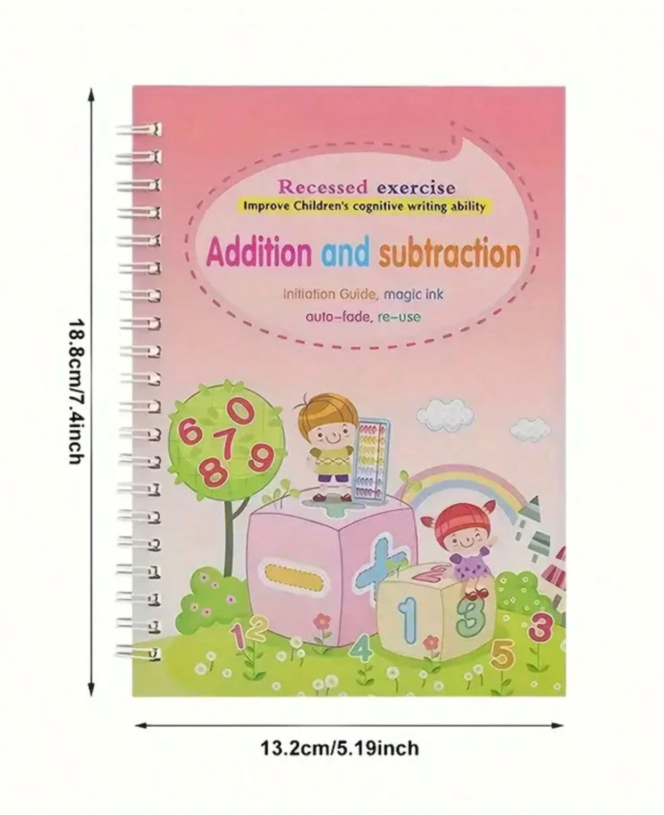 4pcs Magical Handwriting Workbooks Practice Copybook