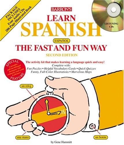 SPANISH THE FAST AND FUN WAY WITH COMPACT DISCS (FAST AND By Gene Hammit