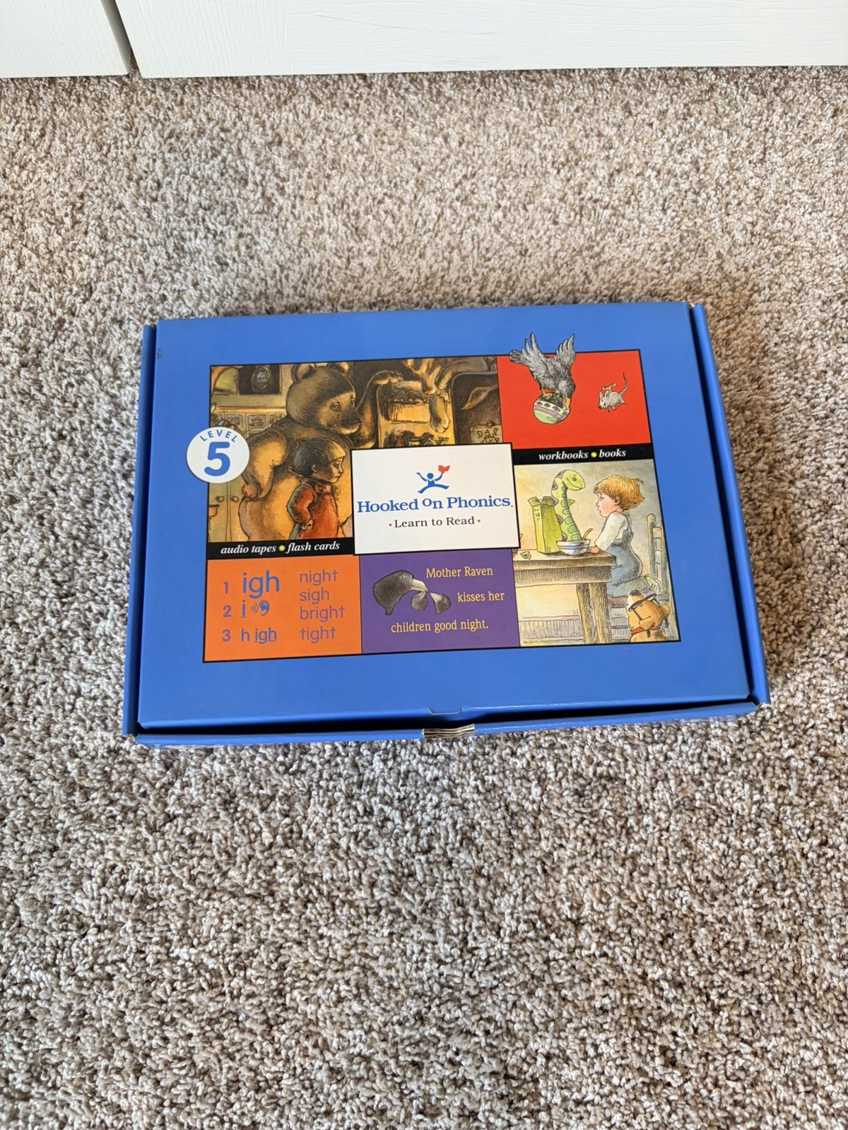Hooked On Phonics COMPLETE SET Levels 1 – 5 Books Tapes Flashcards 1998