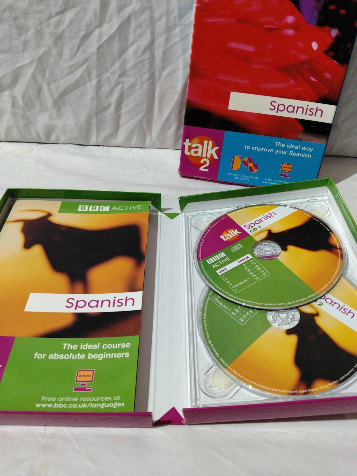 BBC Active Spanish Talk & Talk 2 Cd & Books Language Courses