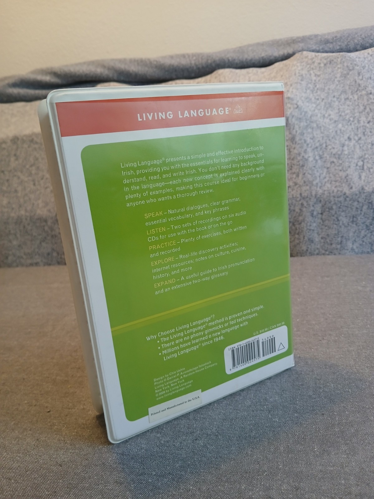 Spoken World: Irish (Book & 6 CDs) by Living Language Staff – 2009 – 304 pages