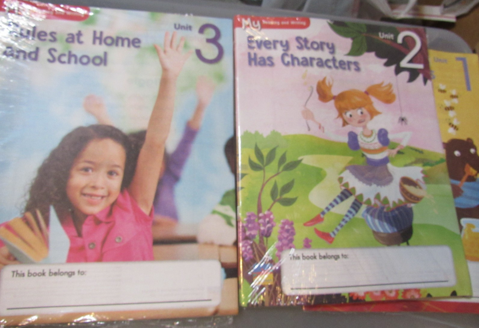 Benchmark My Reading & Writing Units 1-10 Set 5 Student Books New Sealed