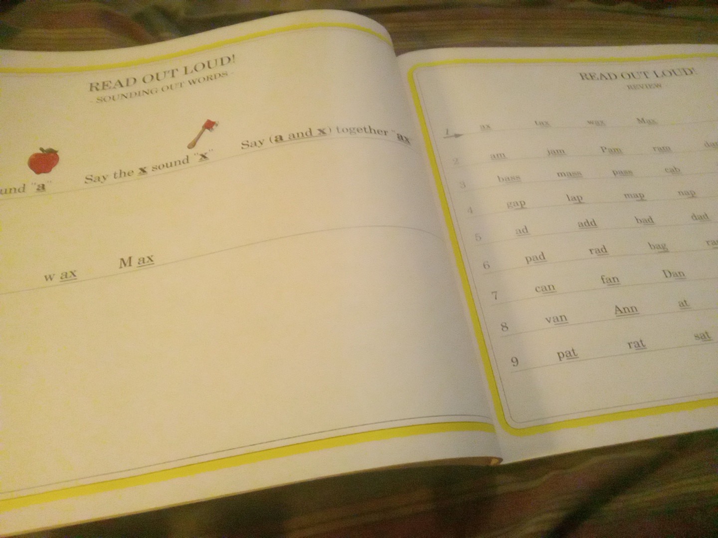 Hooked on Phonics Reading Review Book #1 Replacement 1992 From Classroom 6th Ed.