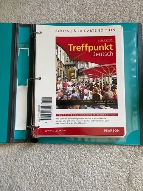 Treffpunkt Deutsch (6th Edition) In a Binder Ready Edition