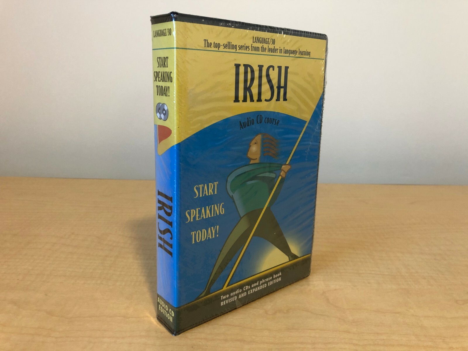 LANGUAGE/30 Irish (2 Audio CDs & Printed Phrase Book) – NEW/SEALED!
