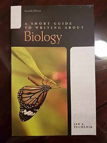 A Short Guide to Writing about – Paperback, by Pechenik Jan A. – Very Good