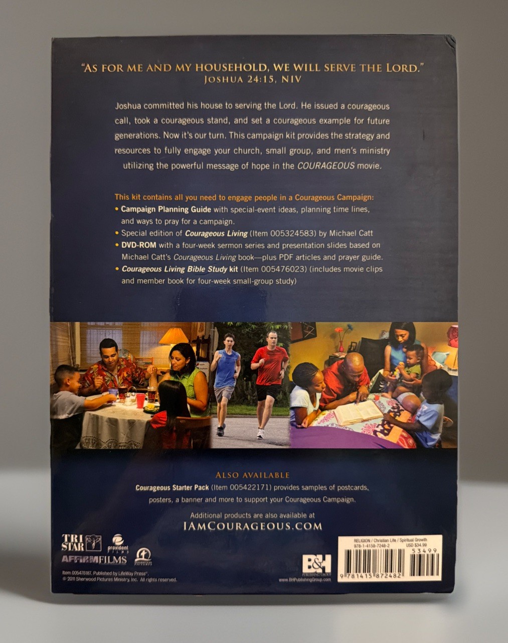 Courageous Campaign Kit by Michael Catt, Alex Kendrick and Stephen Kendrick NOB.