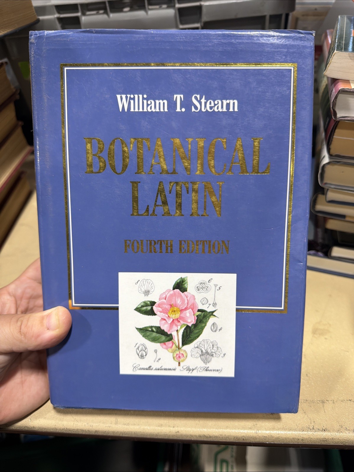 Botanical Latin by William T. Stearn 1992 4th Edition Hardcover Dust Jacket