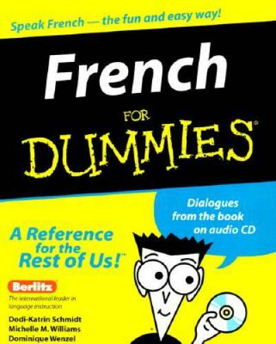 French For Dummies – Paperback By Schmidt, Dodi-Katrin – GOOD