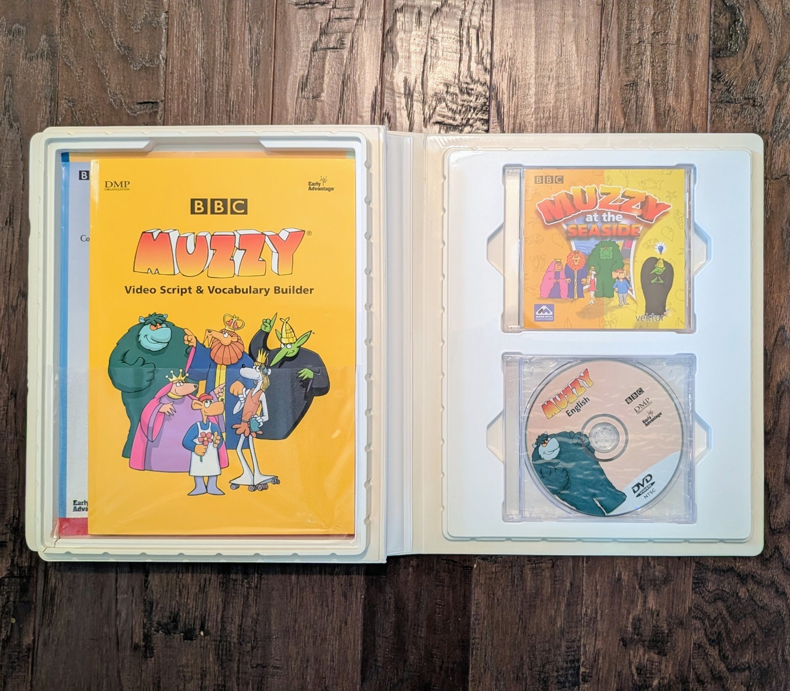 BBC Muzzy Spanish Level 1 Early Advantage Language Course For Children DVD/CD