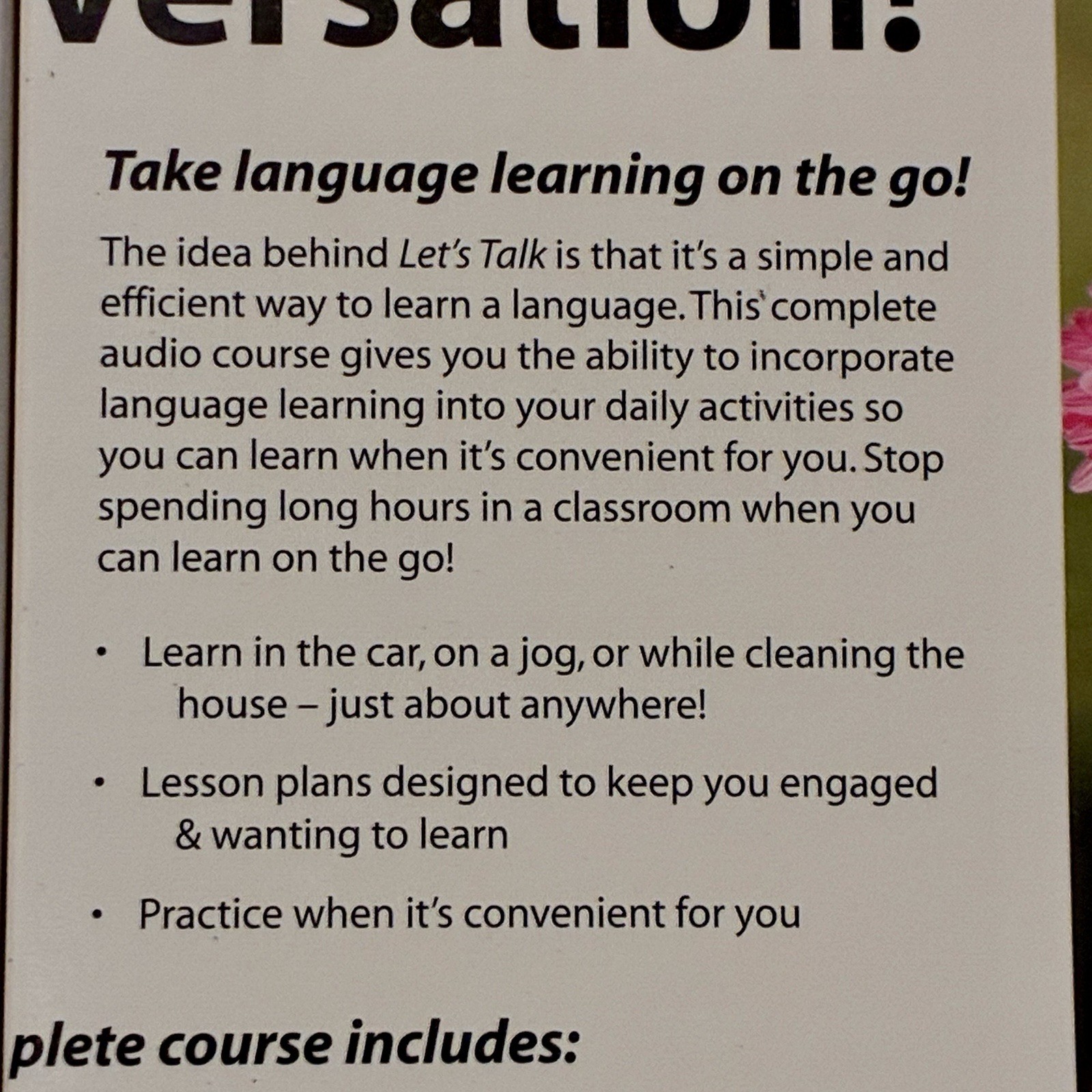 German Let’s talk 8 CD’s Audio Complete Learning Course
