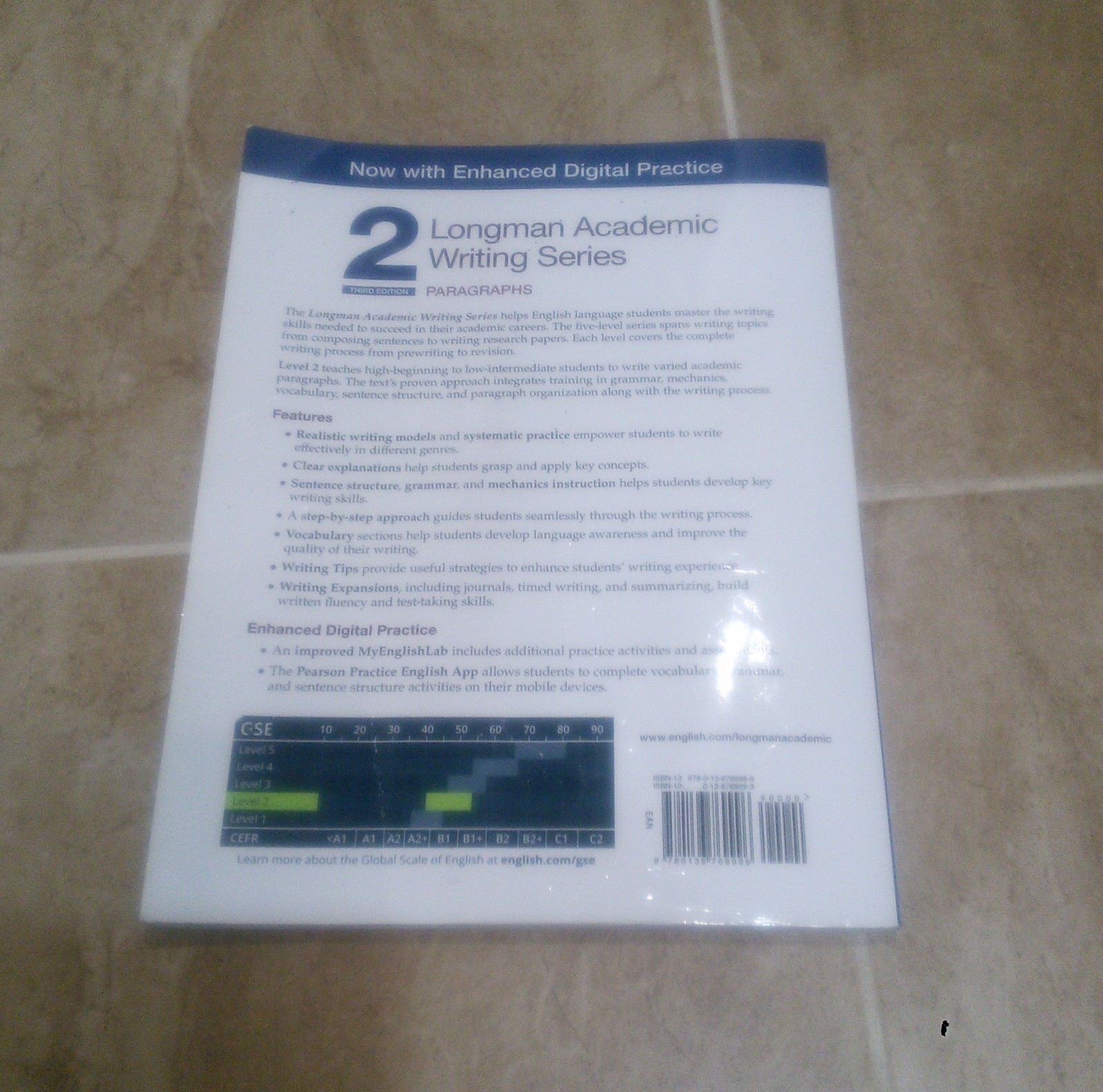 Pearson MyEnglishLab Longman Academic Writing Series (Third Edition) Paragraphs