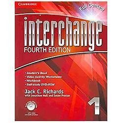 Interchange Level 1 Full Contact with Self-Study DVD-ROM [With DVD ROM]
