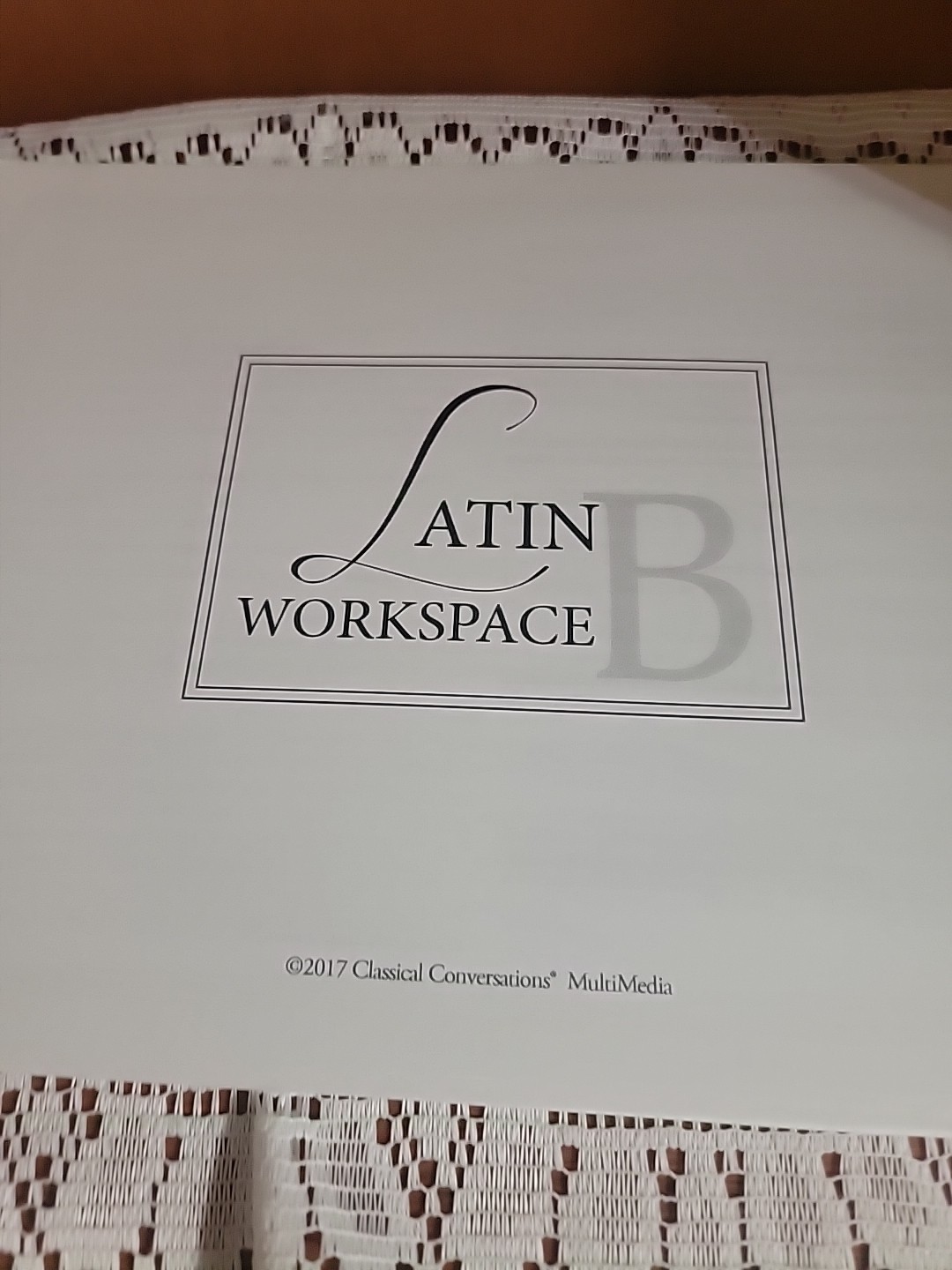 Classical Conversations Latin Workspace B Multimedia (2017, Spiral)