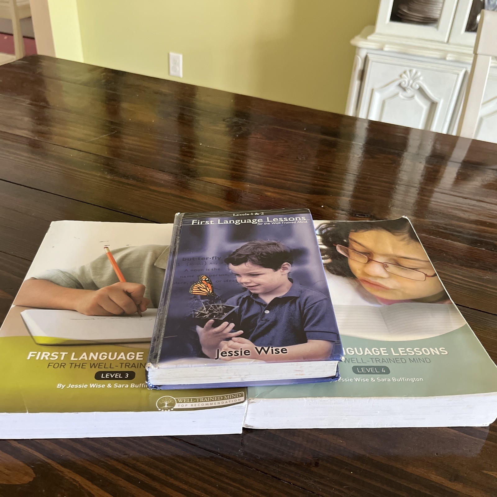 First Language Lessons Level 1 , 2, 3, & 4