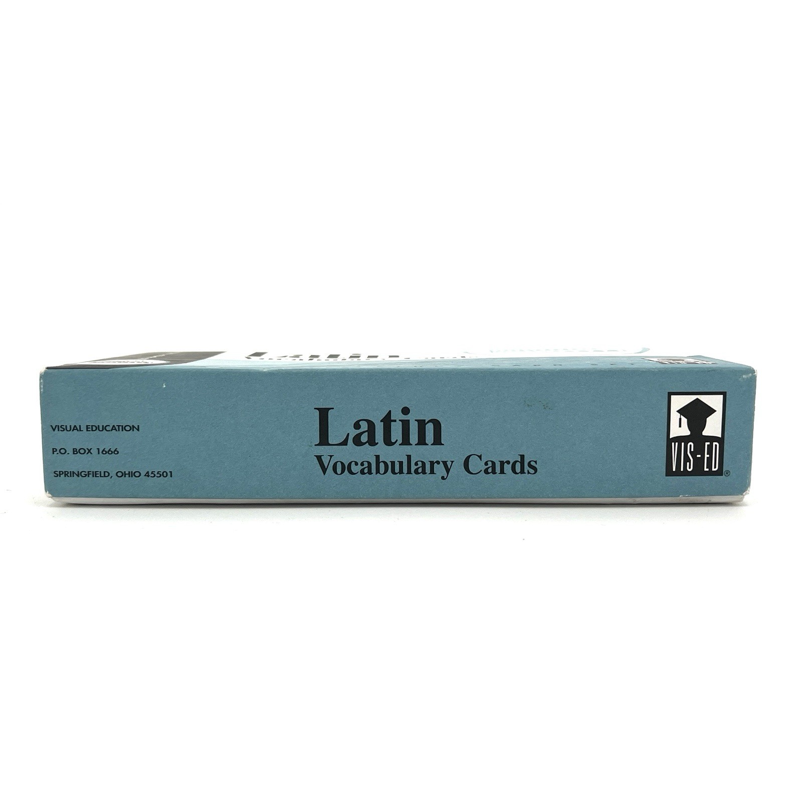 Latin Vocabulary Cards Academic Study Flash Cards Set By Visual Education Vis-Ed