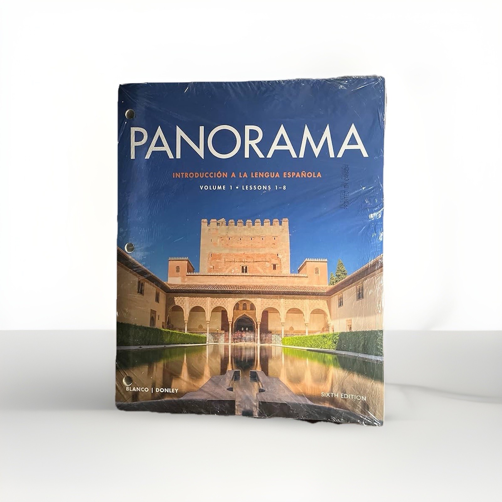 Panorama: Introducción a La Lengua Española 6th Ed Vista Higher Learning Spanish