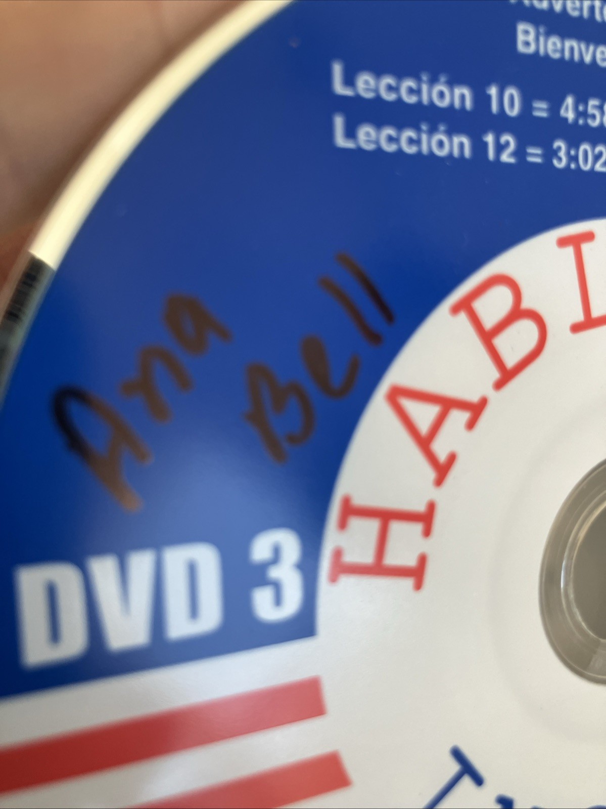 Hablando Ingles 18 DVD Language Course Spanish to English Audio Visual NO Books