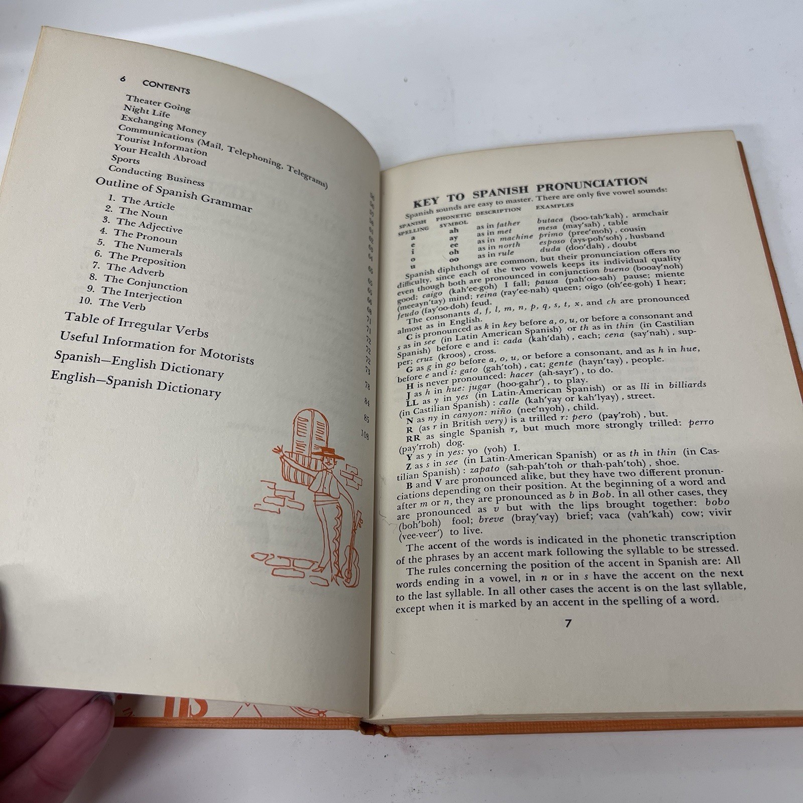 Spanish in Record Time Vintage Language Book 1958 Institute for Language Study