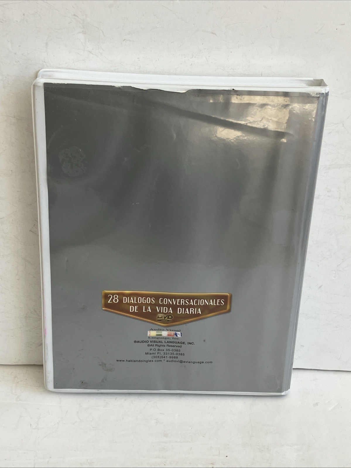 Hablando Ingles 18 DVD Language Course Spanish to English Audio Visual NO Books