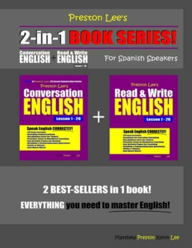 Preston Leeâ€™s 2-in-1 Book Series! Conversation English & Read & … (paperbac