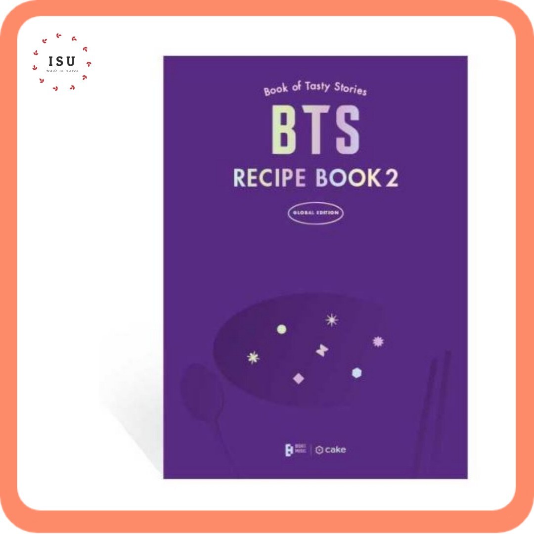 BTS RECIPE BOOK 2 (Hardcover)-Material for Korean learners (Korean+English)