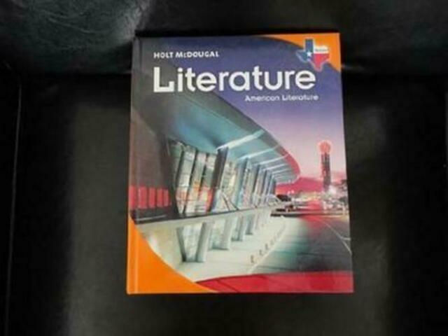 Holt Mcdougal Literature Texas : Student Edition American Literature 2010…