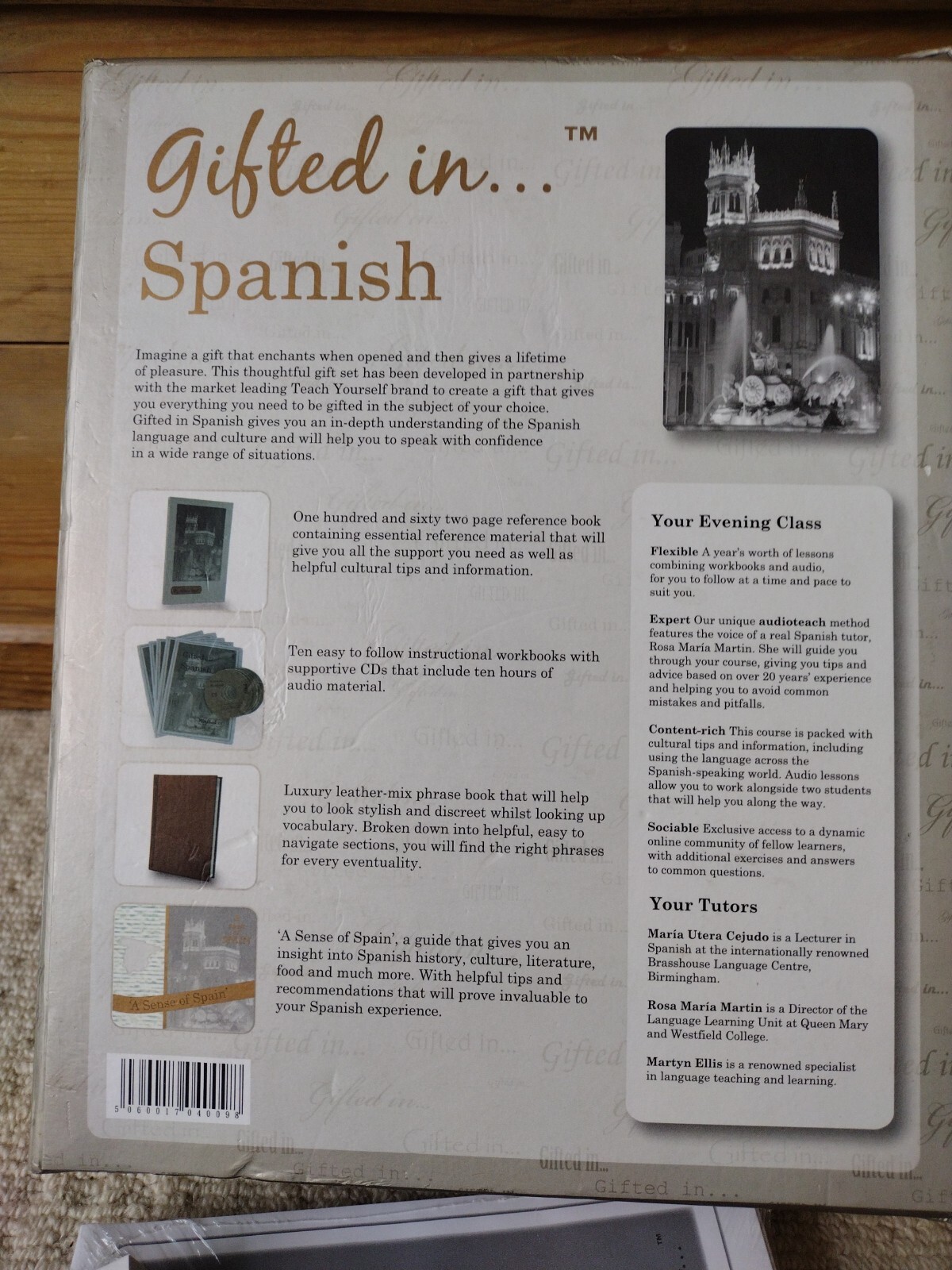 Teach Yourself Spanish 10 CD & Workbooks VGC