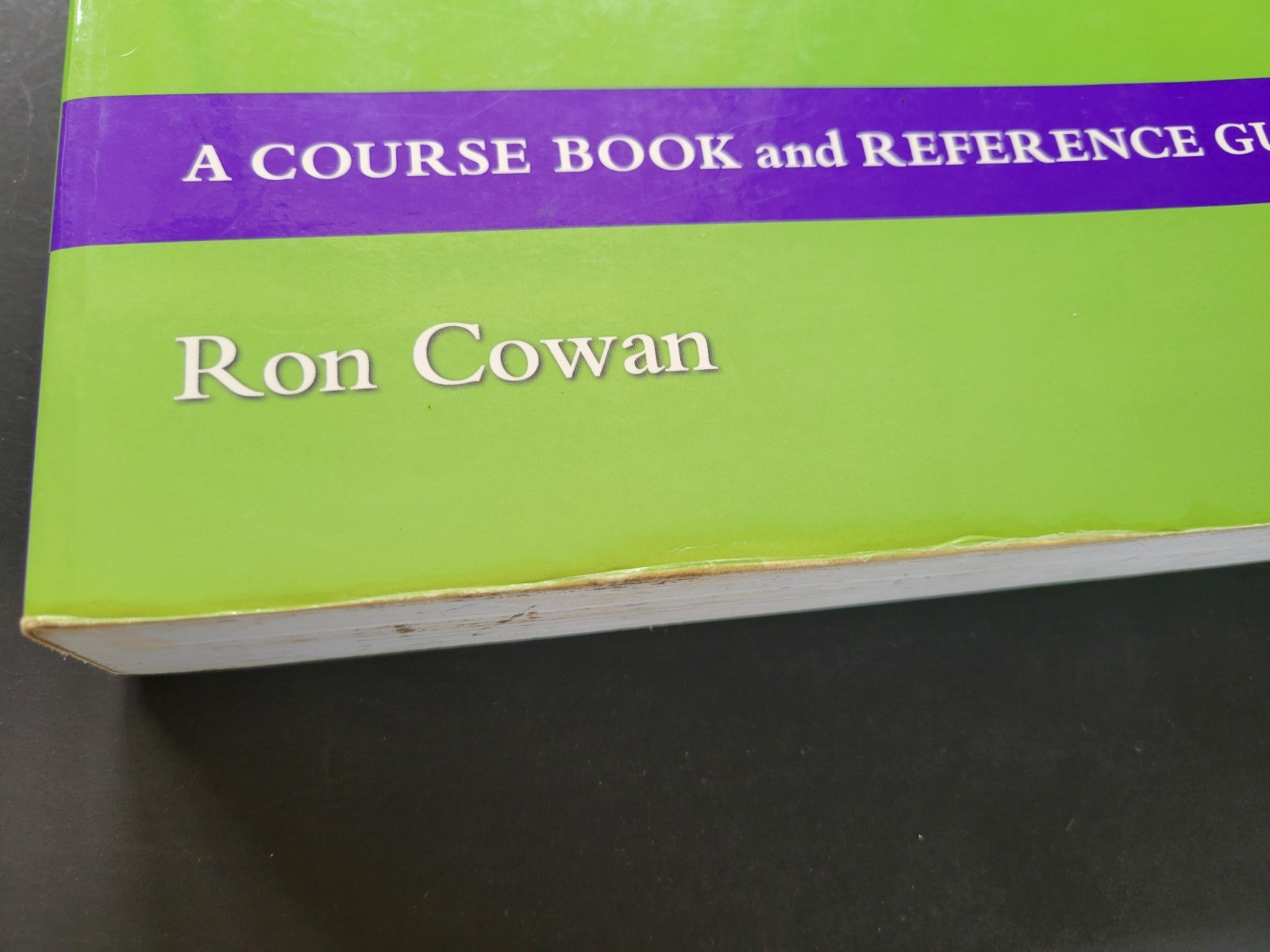 The Teacher’s Grammar of English Course Book & Reference Guide Ron Cowan 2008